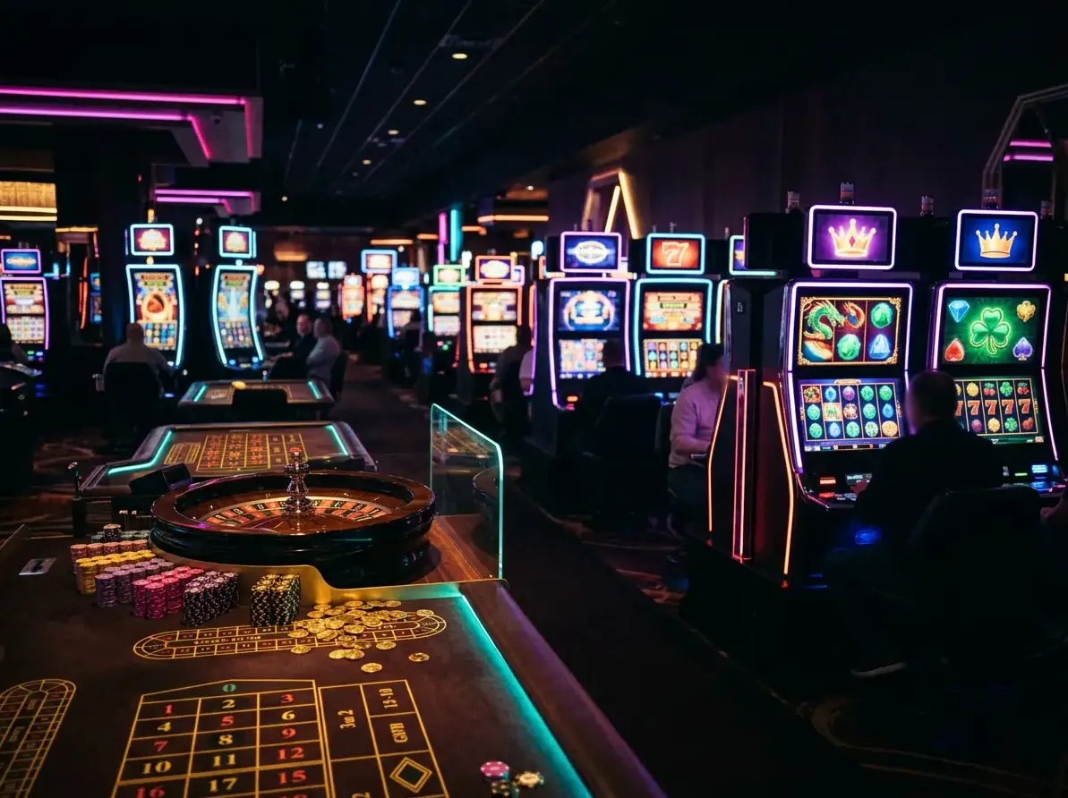 Lobby von Spindinero mit Slots, Live-Casino und Tischspielen
